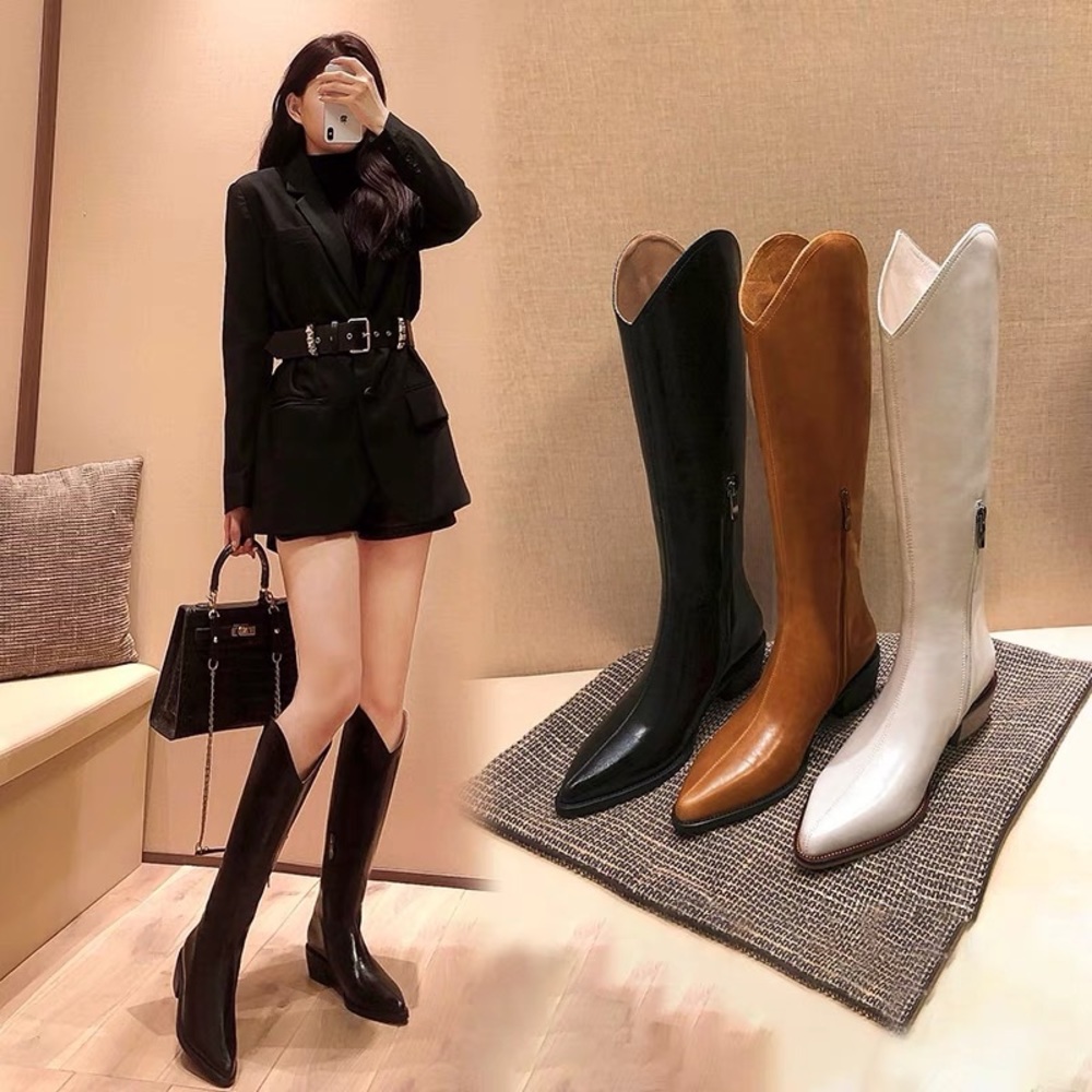 Black boots